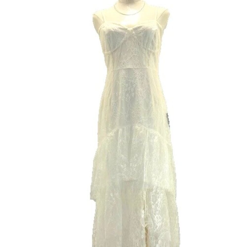 Brand New White Spagetti Strap Size M